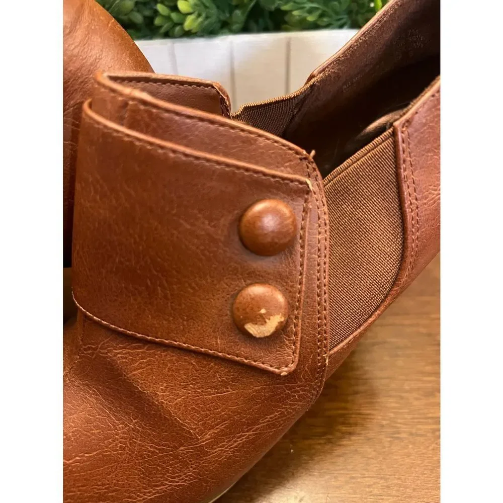 Cute woman’s heel booties size 7.5 - Picture 3 of 5